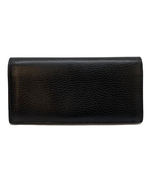 GUCCI（グッチ）GUCCI (グッチ) 長財布 ブラックの古着・服飾アイテム