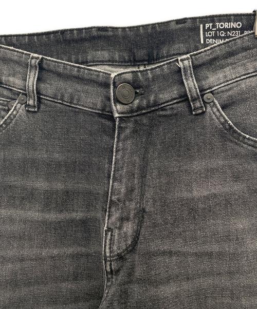PT TORINO（ピーティートリノ）PT TORINO (ピーティートリノ) デニムパンツ グレー サイズ:76cm (W30)の古着・服飾アイテム