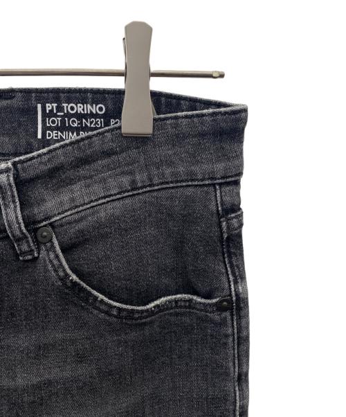 PT TORINO（ピーティートリノ）PT TORINO (ピーティートリノ) デニムパンツ グレー サイズ:76cm (W30)の古着・服飾アイテム