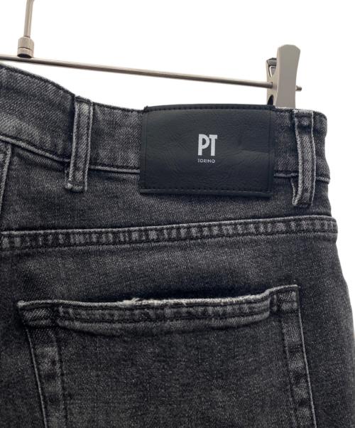 PT TORINO（ピーティートリノ）PT TORINO (ピーティートリノ) デニムパンツ グレー サイズ:76cm (W30)の古着・服飾アイテム