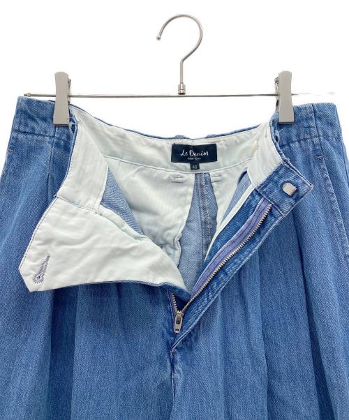 SLOBE IENA（スローブ イエナ）SLOBE IENA (スローブ イエナ) ワイドパンツ インディゴ サイズ:Ｌの古着・服飾アイテム