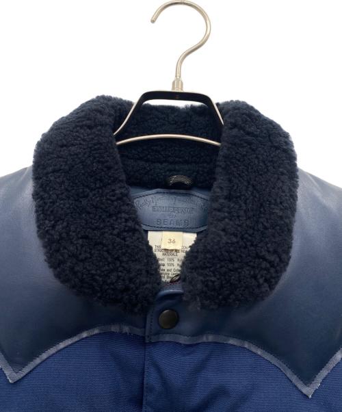 Rocky Mountain FeatherBed（ロッキーマウンテンフェザーベッド）Rocky Mountain FeatherBed (ロッキーマウンテンフェザーベッド) BEAMS (ビームス) ダウンベスト ネイビー サイズ:Ｓの古着・服飾アイテム