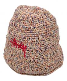 stussy（ステューシー）の古着「HEMP STOCK KNIT BUCKET HAT」｜マルチカラー