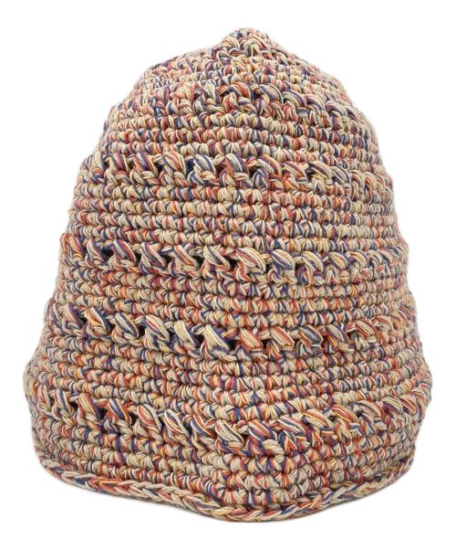stussy（ステューシー）stussy (ステューシー) HEMP STOCK KNIT BUCKET HAT マルチカラーの古着・服飾アイテム
