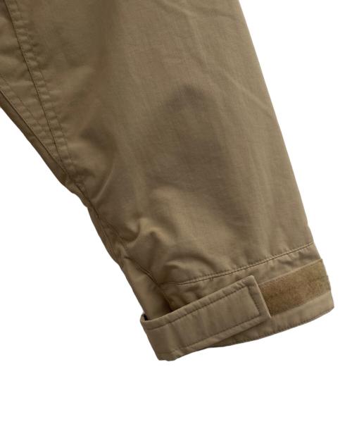 stussy（ステューシー）stussy (ステューシー) ナイロンマウンテンパーカー ベージュ サイズ:Lの古着・服飾アイテム