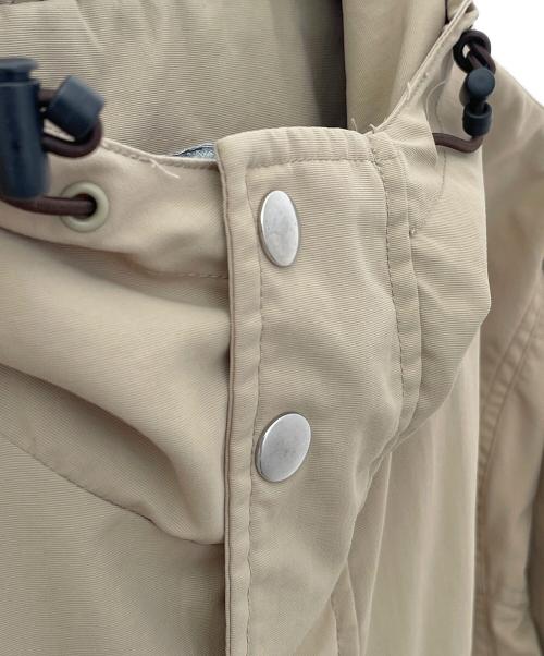stussy（ステューシー）stussy (ステューシー) ナイロンマウンテンパーカー ベージュ サイズ:Lの古着・服飾アイテム