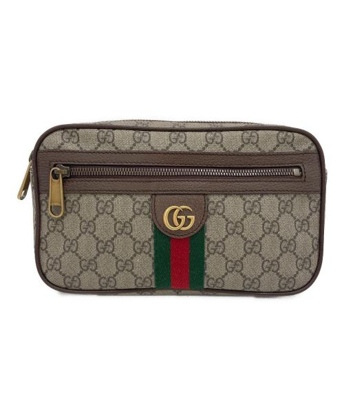 GUCCI（グッチ）GUCCI (グッチ) ウエストバッグ ベージュの古着・服飾アイテム