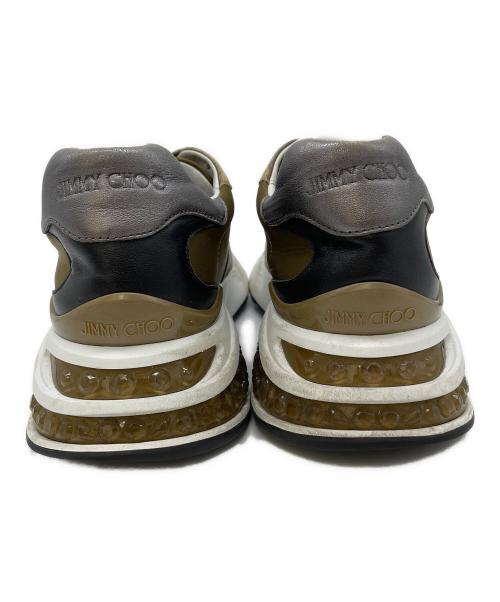 JIMMY CHOO（ジミーチュウ）JIMMY CHOO (ジミーチュウ) スニーカー ブラウン サイズ:42の古着・服飾アイテム