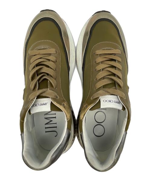JIMMY CHOO（ジミーチュウ）JIMMY CHOO (ジミーチュウ) スニーカー ブラウン サイズ:42の古着・服飾アイテム