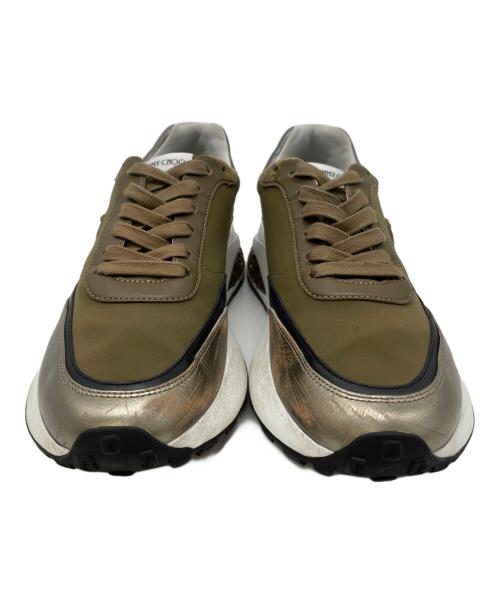 JIMMY CHOO（ジミーチュウ）JIMMY CHOO (ジミーチュウ) スニーカー ブラウン サイズ:42の古着・服飾アイテム