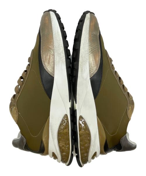 JIMMY CHOO（ジミーチュウ）JIMMY CHOO (ジミーチュウ) スニーカー ブラウン サイズ:42の古着・服飾アイテム