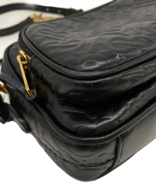 BURBERRY（バーバリー）BURBERRY (バーバリー) ショルダーバッグ ブラックの古着・服飾アイテム