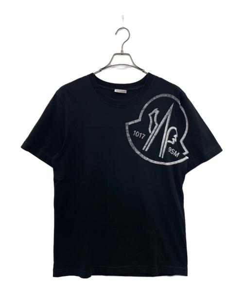 MONCLER（モンクレール）MONCLER (モンクレール) 1017 ALYX 9SM (テンセブンティーン アリクス ナインエスエム) 半袖Tシャツ ブラック サイズ:Ｌの古着・服飾アイテム