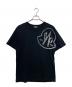 MONCLER（モンクレール）の古着「半袖Tシャツ」｜ブラック