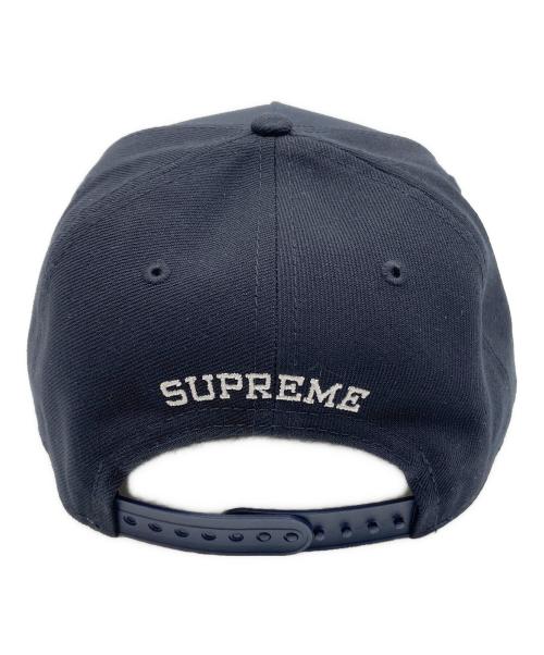New Era（ニューエラ）New Era (ニューエラ) Supreme (シュプリーム) Sharp Spellout Adjustable New era ネイビーの古着・服飾アイテム