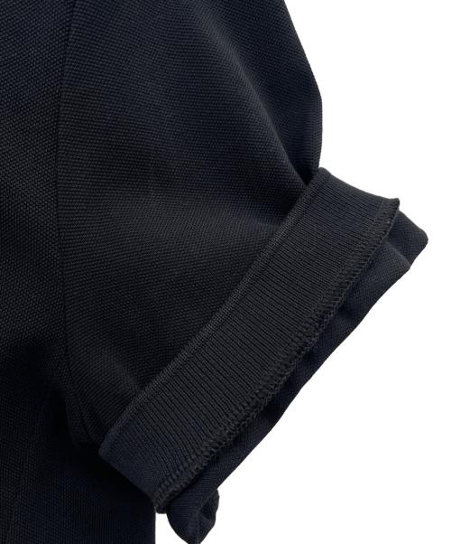 RAF SIMONS（ラフシモンズ）RAF SIMONS (ラフシモンズ) FRED PERRY (フレッドペリー) ポロシャツ ブラック×レッド サイズ:Mの古着・服飾アイテム