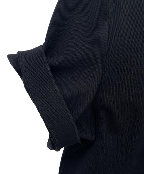RAF SIMONS（ラフシモンズ）RAF SIMONS (ラフシモンズ) FRED PERRY (フレッドペリー) ポロシャツ ブラック×レッド サイズ:Mの古着・服飾アイテム