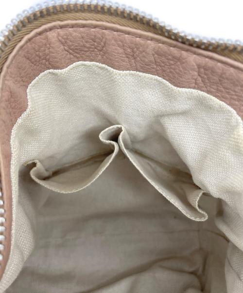 GUCCI（グッチ）GUCCI (グッチ) レザーワンショルダーバッグ ピンクの古着・服飾アイテム