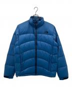 THE NORTH FACEザ ノース フェイス）の古着「ダウンジャケット」｜ブルー