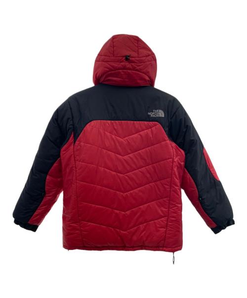THE NORTH FACE（ザ ノース フェイス）THE NORTH FACE (ザ ノース フェイス) ダウンジャケット ブラック×レッド サイズ:Lの古着・服飾アイテム