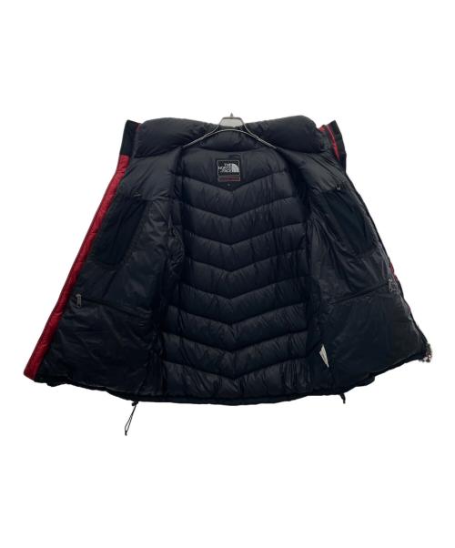 THE NORTH FACE（ザ ノース フェイス）THE NORTH FACE (ザ ノース フェイス) ダウンジャケット ブラック×レッド サイズ:Lの古着・服飾アイテム