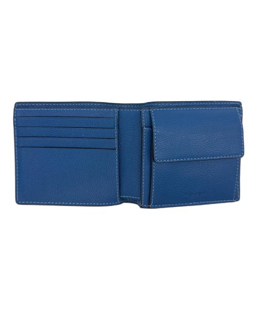 COACH（コーチ）COACH (コーチ) 2つ折り財布 ブルーの古着・服飾アイテム