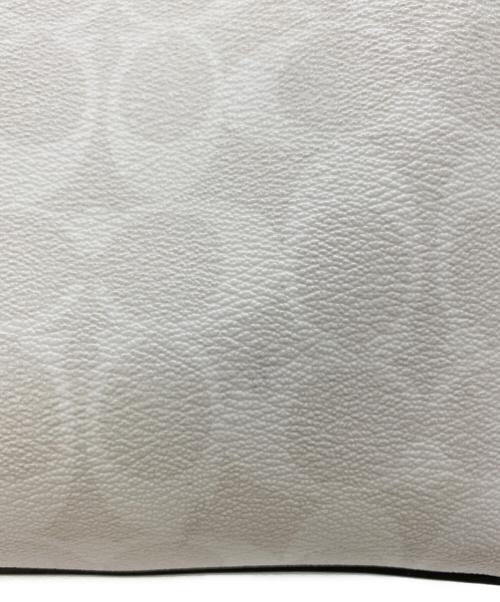COACH（コーチ）COACH (コーチ) 2WAYバッグ アイボリー×ベージュの古着・服飾アイテム