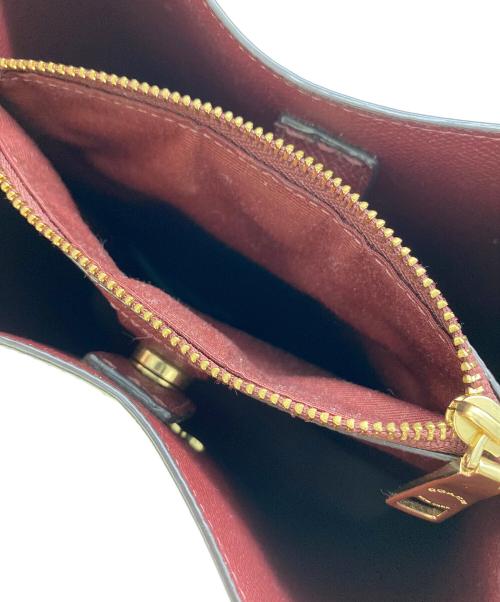 COACH（コーチ）COACH (コーチ) 2WAYバッグ アイボリー×ベージュの古着・服飾アイテム