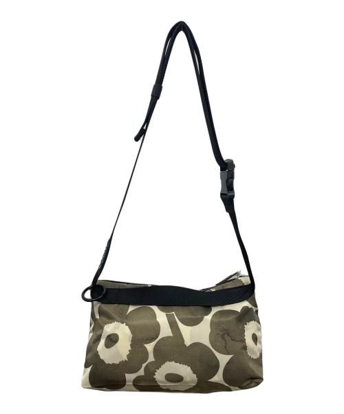 marimekko（マリメッコ）marimekko (マリメッコ) NEAT CROSSBODY ベージュの古着・服飾アイテム