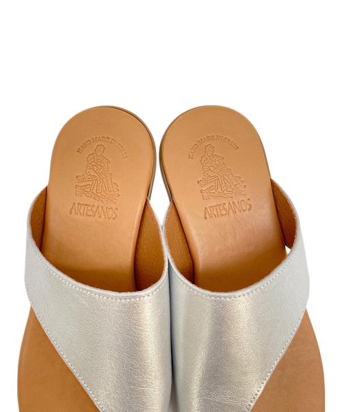 ARTESANOS（アルテサノス）ARTESANOS (アルテサノス) サンダル グレー サイズ:SIZE 39の古着・服飾アイテム