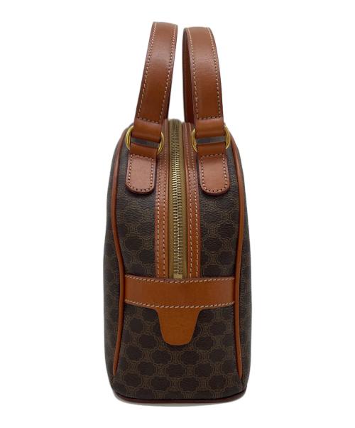 CELINE（セリーヌ）CELINE (セリーヌ) ハーフムーンハンドバッグ ブラウンの古着・服飾アイテム