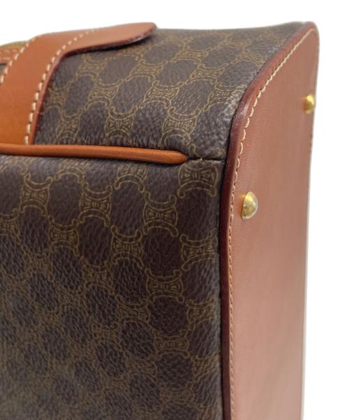 CELINE（セリーヌ）CELINE (セリーヌ) ハーフムーンハンドバッグ ブラウンの古着・服飾アイテム