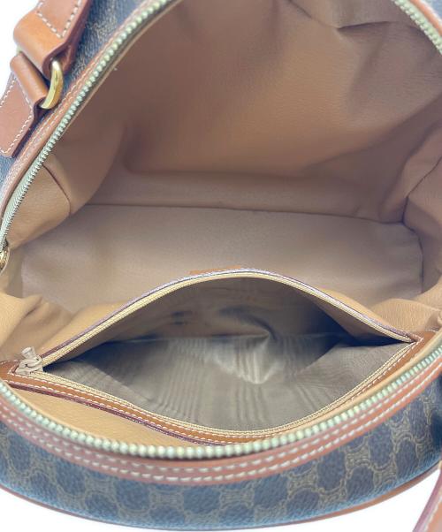 CELINE（セリーヌ）CELINE (セリーヌ) ハーフムーンハンドバッグ ブラウンの古着・服飾アイテム