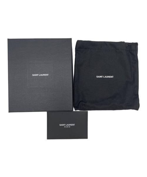 Saint Laurent Paris（サンローランパリ）Saint Laurent Paris (サンローランパリ) ジョアンコンパクトウォレット アイボリーの古着・服飾アイテム