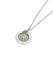 Vivienne Westwood（ヴィヴィアンウエストウッド）の古着「SIMONETTA PENDANT」｜シルバー×ホワイト