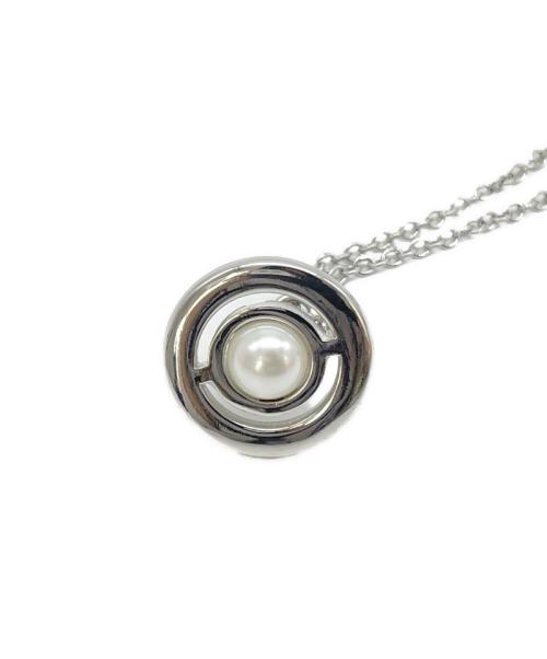 Vivienne Westwood（ヴィヴィアンウエストウッド）Vivienne Westwood (ヴィヴィアンウエストウッド) SIMONETTA PENDANT シルバー×ホワイトの古着・服飾アイテム