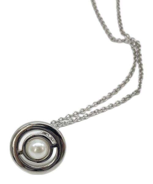 Vivienne Westwood（ヴィヴィアンウエストウッド）Vivienne Westwood (ヴィヴィアンウエストウッド) SIMONETTA PENDANT シルバー×ホワイトの古着・服飾アイテム