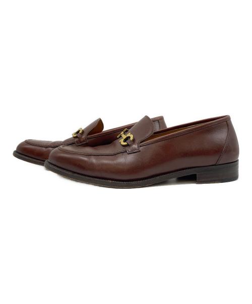 Salvatore Ferragamo（サルヴァトーレ フェラガモ）Salvatore Ferragamo (サルヴァトーレ フェラガモ) ローファー ブラウン サイズ:SIZE 71/2の古着・服飾アイテム