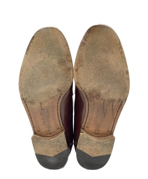 Salvatore Ferragamo（サルヴァトーレ フェラガモ）Salvatore Ferragamo (サルヴァトーレ フェラガモ) ローファー ブラウン サイズ:SIZE 71/2の古着・服飾アイテム