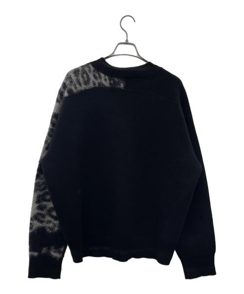 Y-3（ワイスリー）Y-3 (ワイスリー) 厚手ニット ホワイト×ブラック サイズ:Lの古着・服飾アイテム