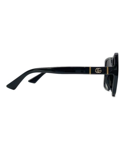 GUCCI（グッチ）GUCCI (グッチ) サングラス ブラックの古着・服飾アイテム