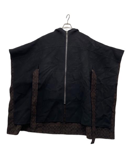 COACH（コーチ）COACH (コーチ) ジップコート ブラック サイズ:M/Lの古着・服飾アイテム