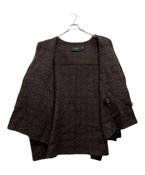 COACH（コーチ）COACH (コーチ) ジップコート ブラック サイズ:M/Lの古着・服飾アイテム