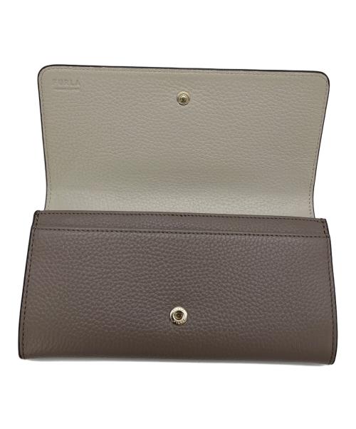 FURLA（フルラ）FURLA (フルラ) 長財布 グレーの古着・服飾アイテム