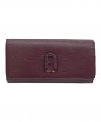 FURLAフルラ）の古着「長財布」｜ワインレッド
