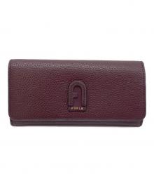 FURLA（フルラ）の古着「長財布」｜ワインレッド