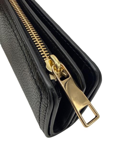 MARC JACOBS（マークジェイコブス）MARC JACOBS (マークジェイコブス) 2つ折り財布 ブラックの古着・服飾アイテム