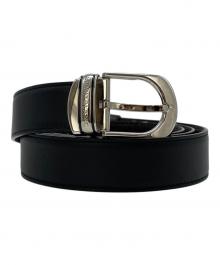 MONTBLANC（モンブラン）の古着「レザーベルト」｜ブラック
