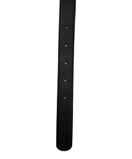 MONTBLANC（モンブラン）MONTBLANC (モンブラン) レザーベルト ブラックの古着・服飾アイテム