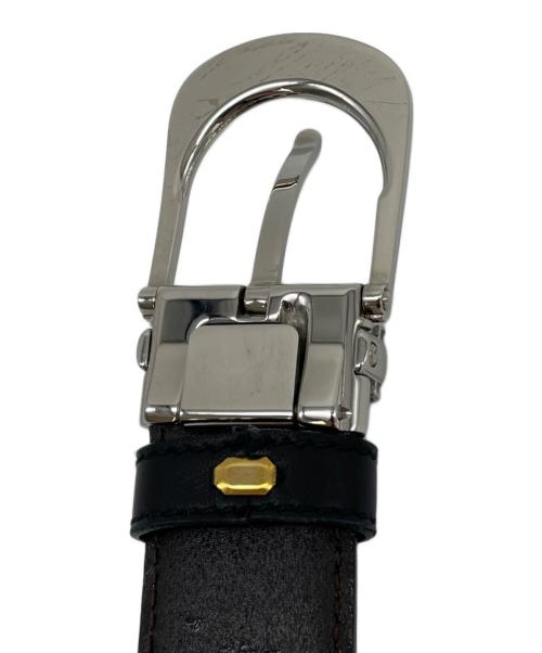 MONTBLANC（モンブラン）MONTBLANC (モンブラン) レザーベルト ブラックの古着・服飾アイテム